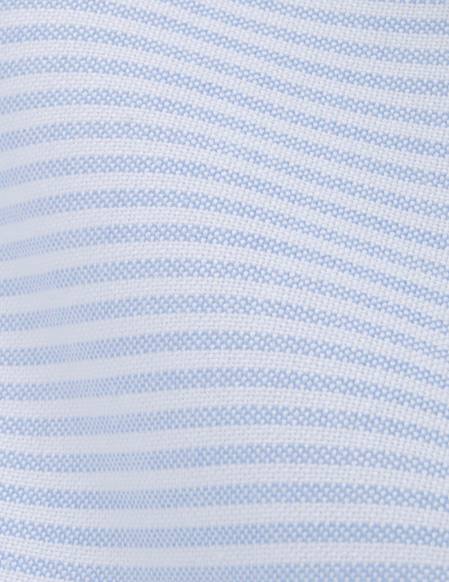 William Striped yellow  Fun shirt  - Oxford - American Collar