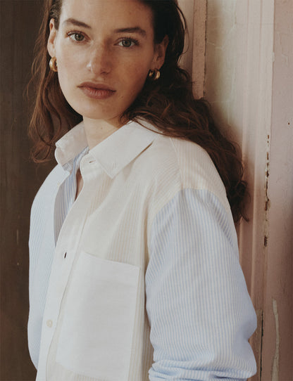 William Striped yellow  Fun shirt 