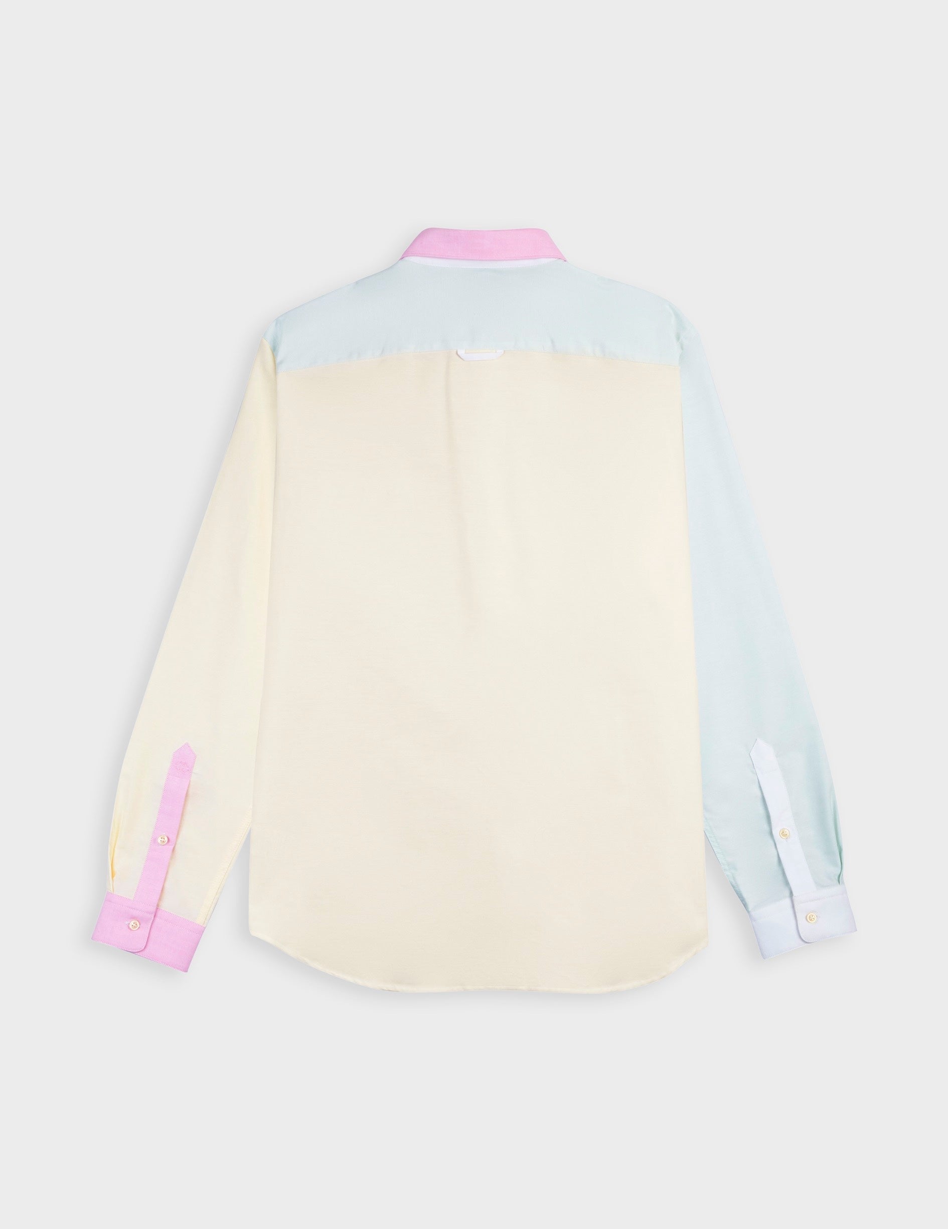 William Light green Fun shirt - Oxford - American Collar