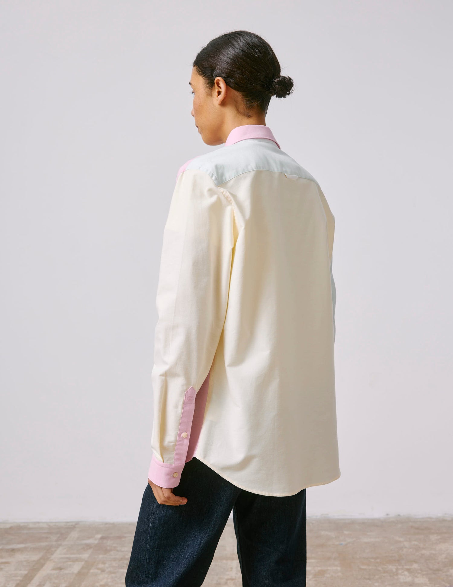 William Light green Fun shirt - Oxford - American Collar#4