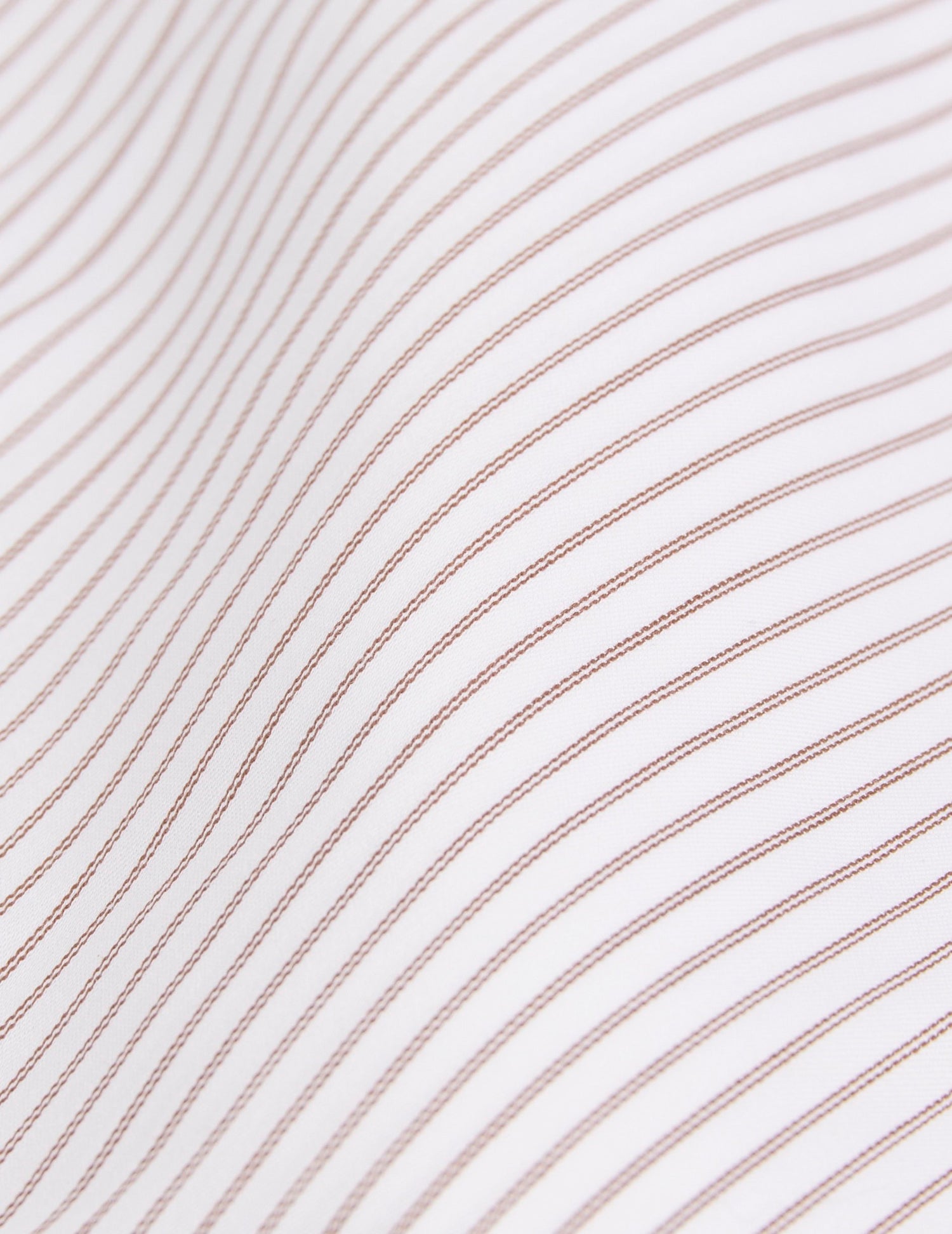Classic striped brown shirt - Twill - American Collar#2