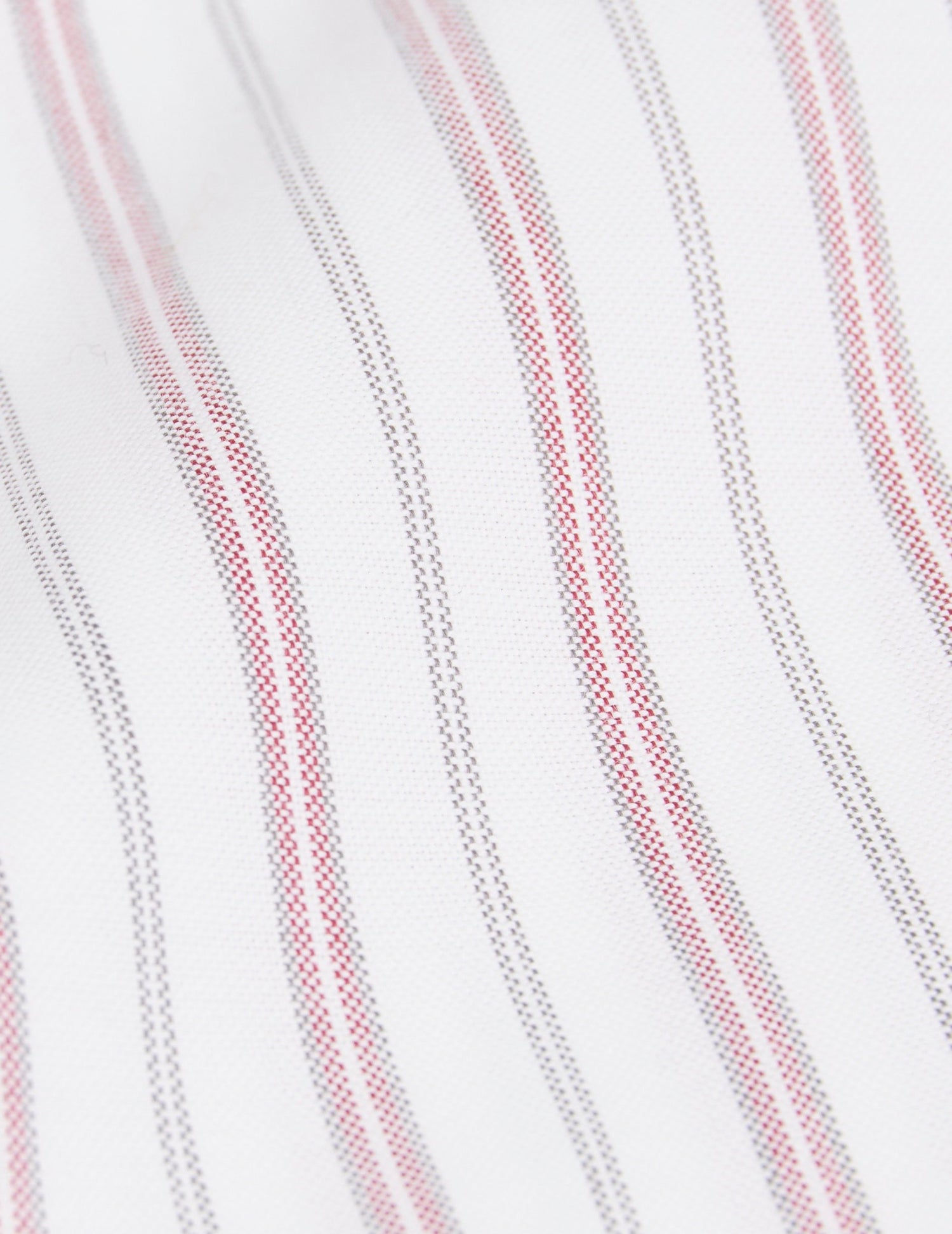 Red striped Aristote shirt - Oxford - Italian Collar#4