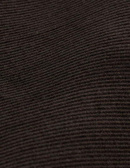 Auguste brown velvet shirt