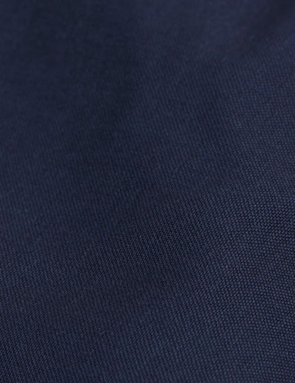 Navy blue virgin wool Auguste shirt