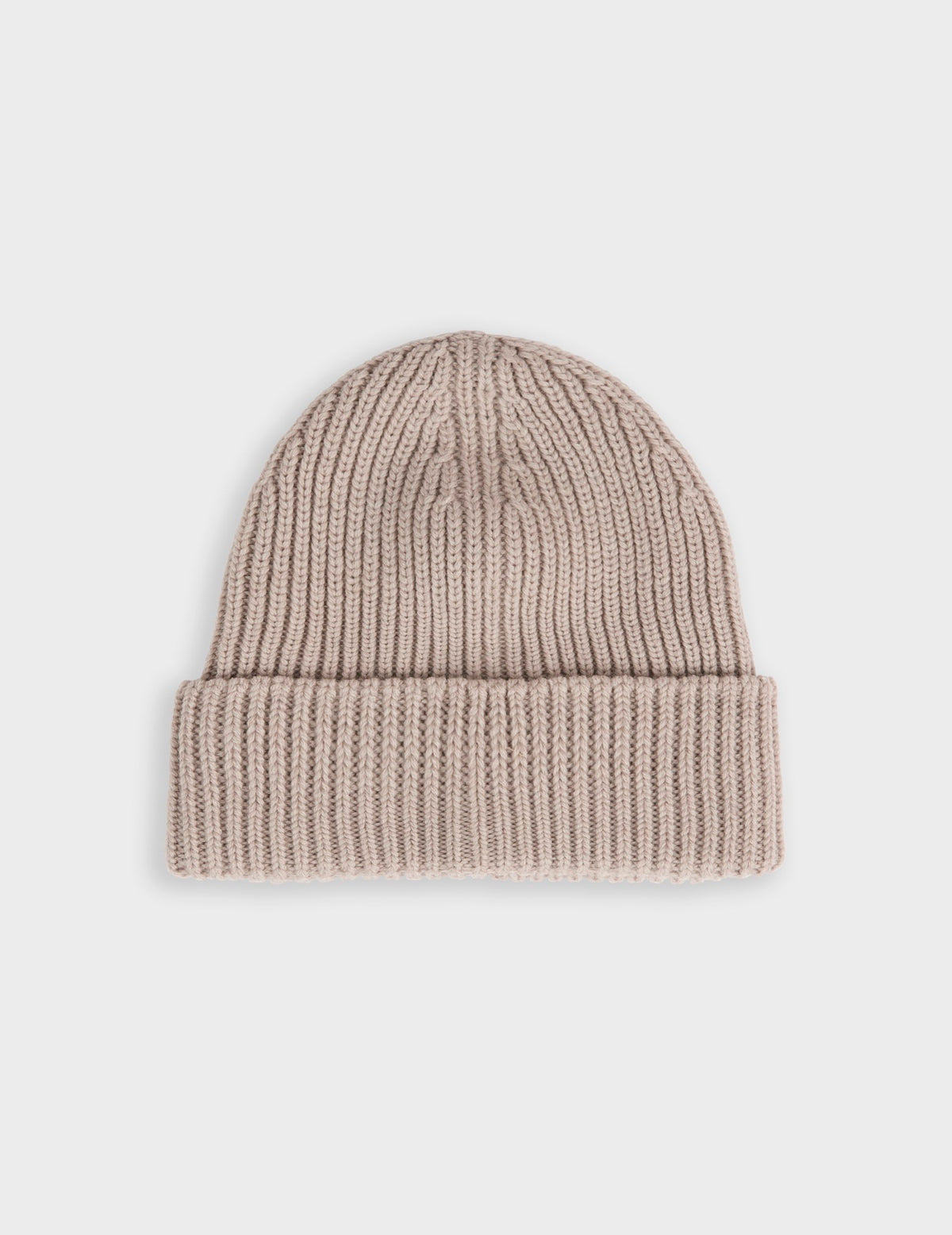 Ecru wool beanie