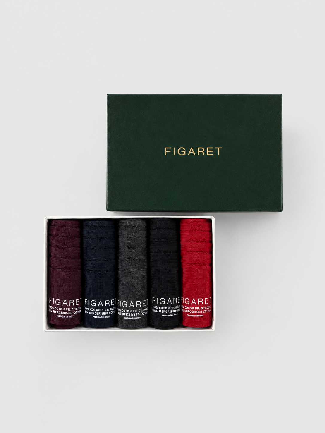 5-pair weekly sock set