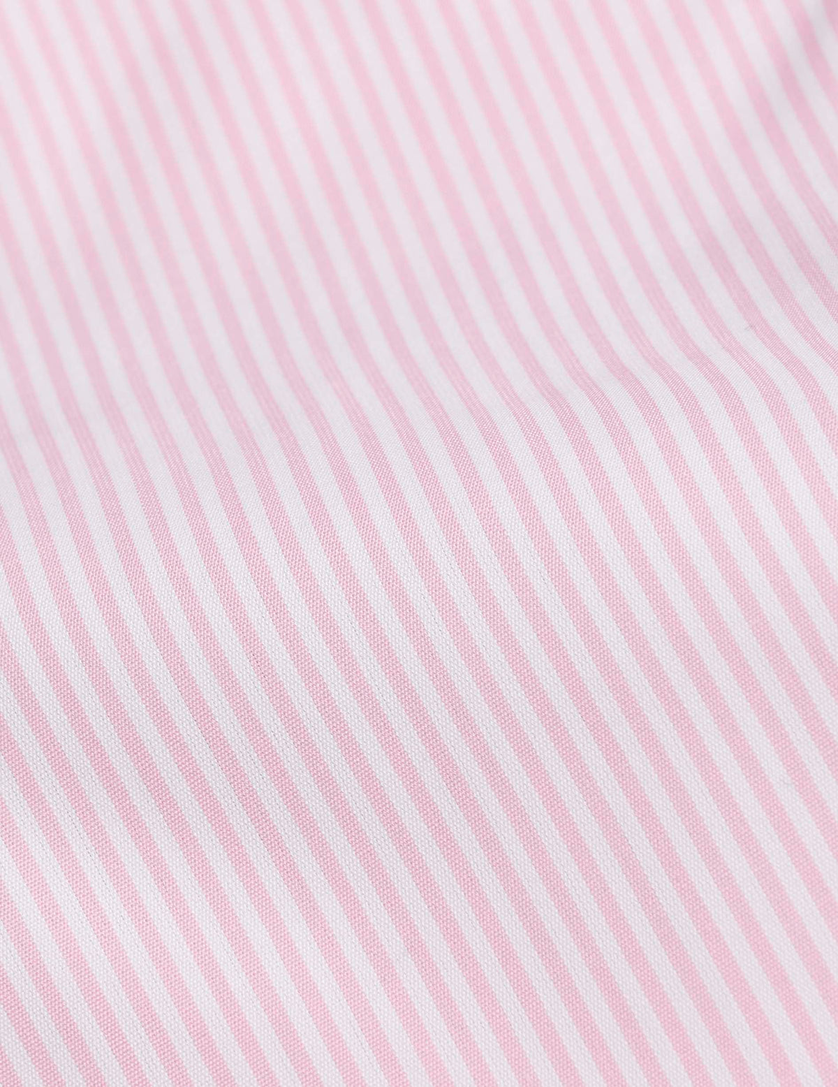 Pink striped Carlita shirt - Poplin - Open right Collar#5