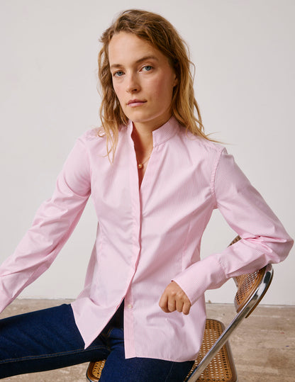 Pink striped Carlita shirt