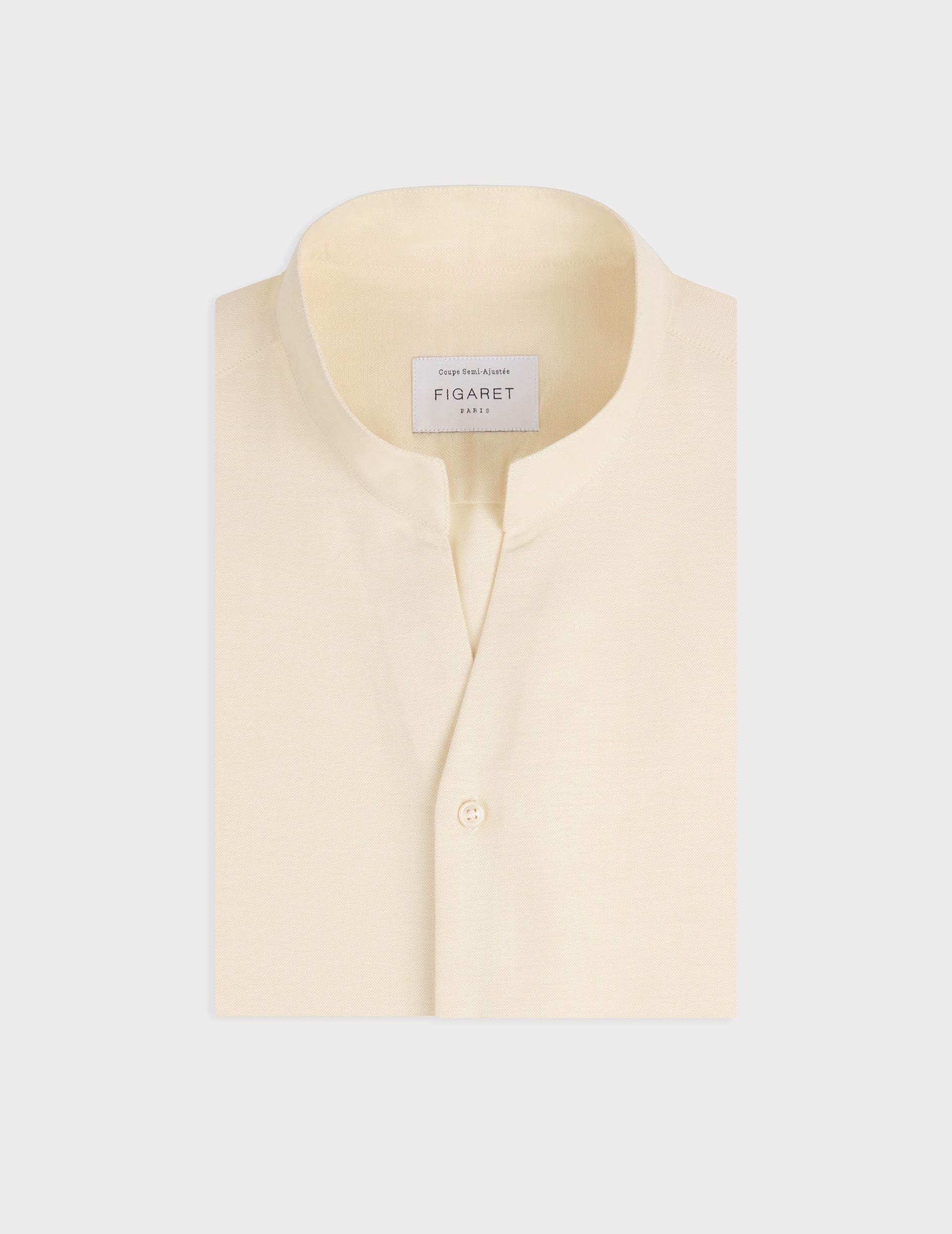 Yellow Carl shirt - Oxford - Carl Collar