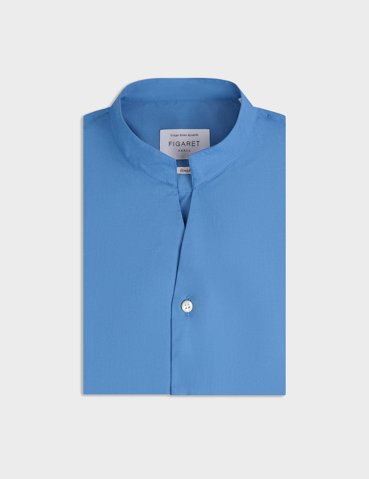 Blue Carl shirt - Poplin - Carl Collar#3