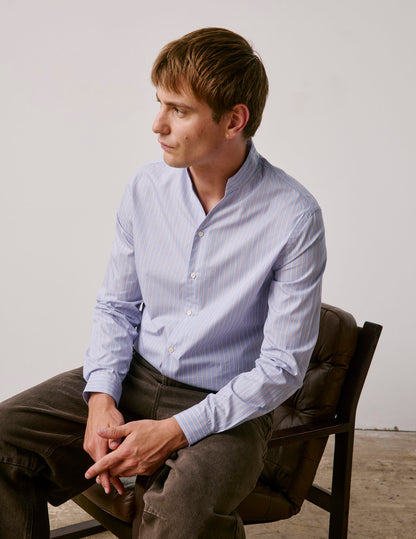 Blue striped Carl shirt
