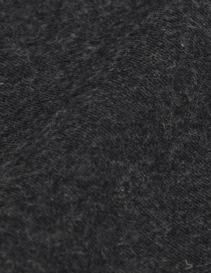 Grey flannel and cashmere Carl shirt
