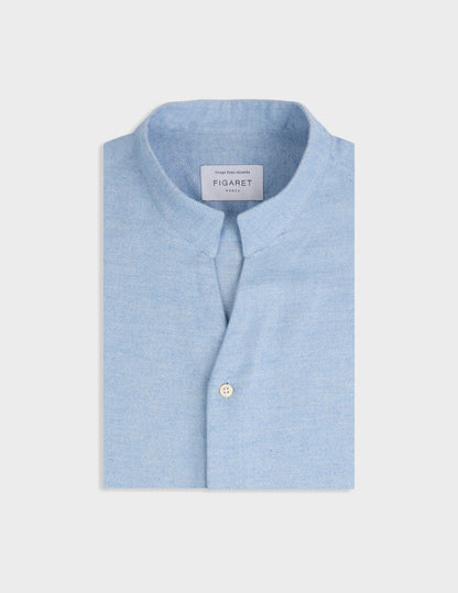 Light blue flannel Carl shirt