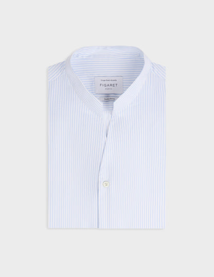 Light blue striped Carl shirt