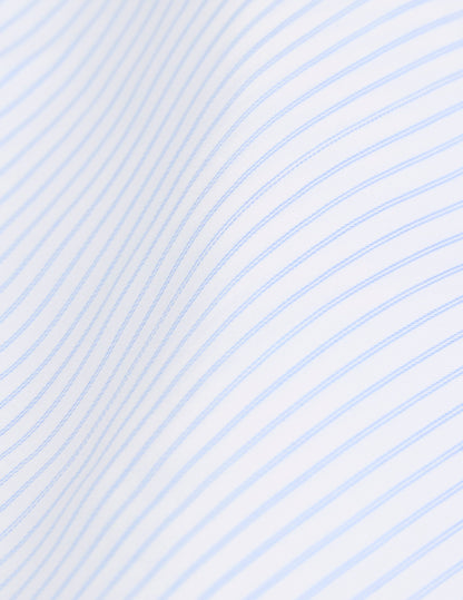 Light blue striped Carl shirt