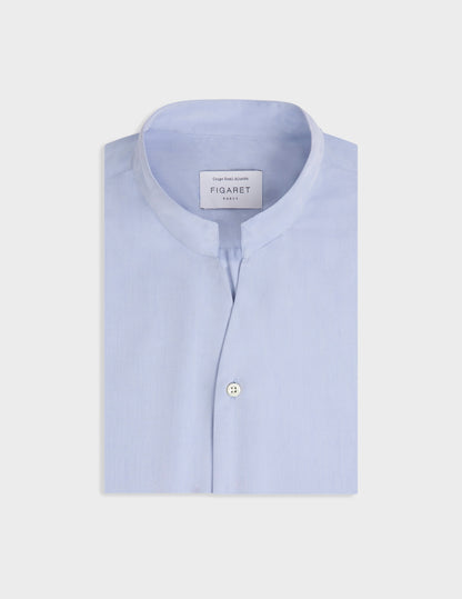 Blue Carl Easy Iron shirt