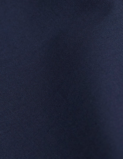 Navy blue virgin wool Carl shirt
