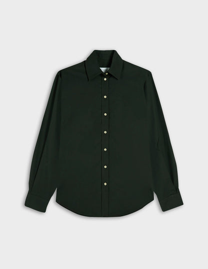Green oversized Delina shirt