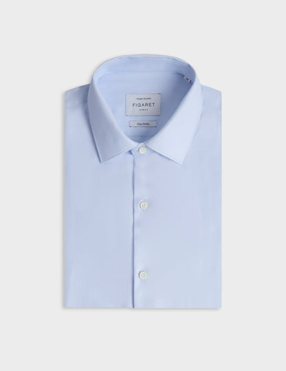 Light blue fitted shirt