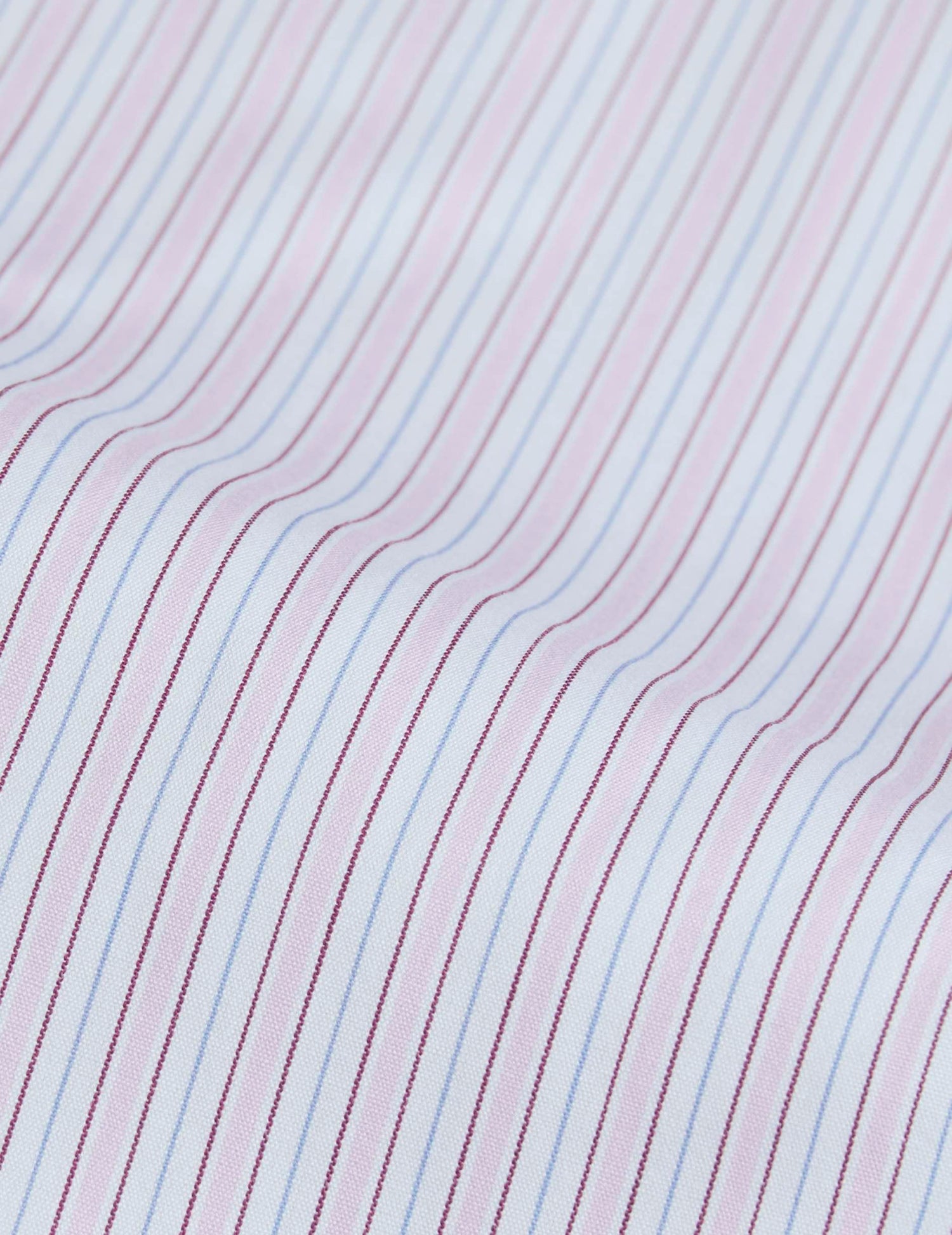 Fitted pink striped shirt - Poplin - Figaret Collar#2
