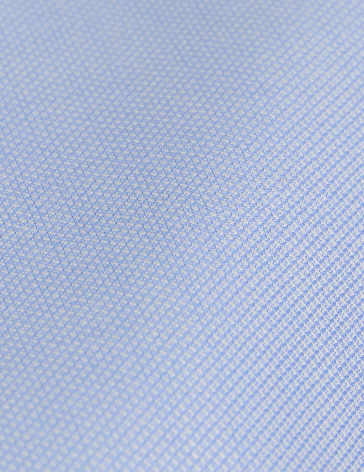 Semi-fitted blue virgin wool shirt - Wool - Figaret Collar#4