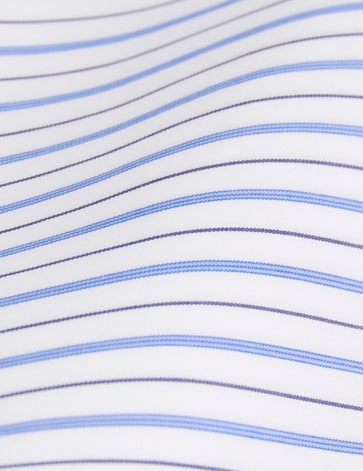 Classic blue striped shirt - Poplin - Figaret Collar#5