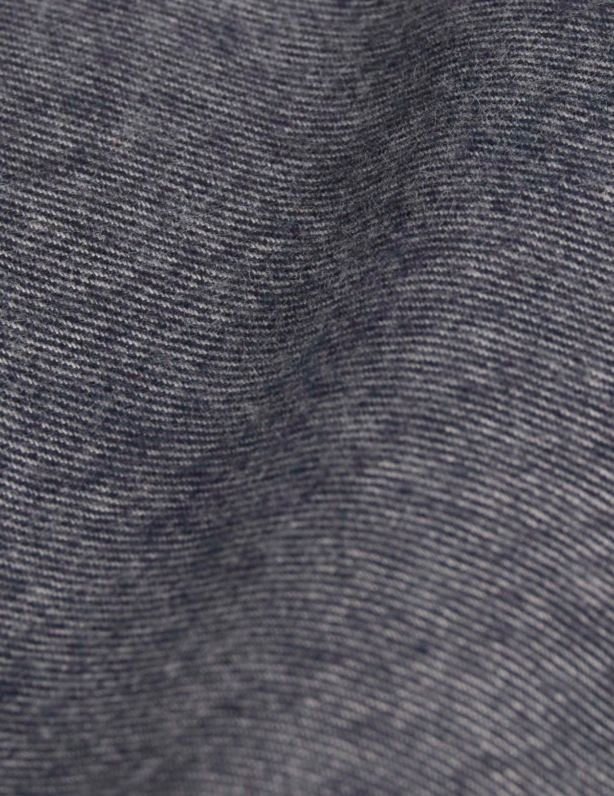 Grey flannel Florian shirt - Flannel - French Collar#4