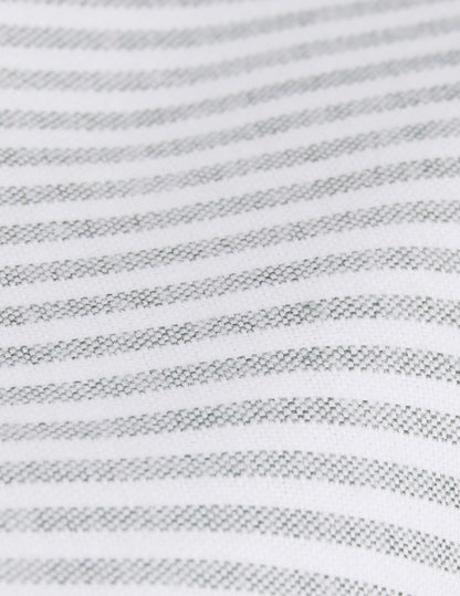 Green striped Gabriel shirt
