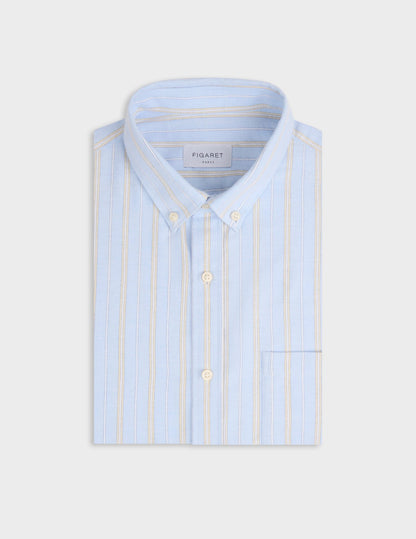 Yellow striped Gabriel shirt