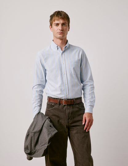 Yellow striped Gabriel shirt