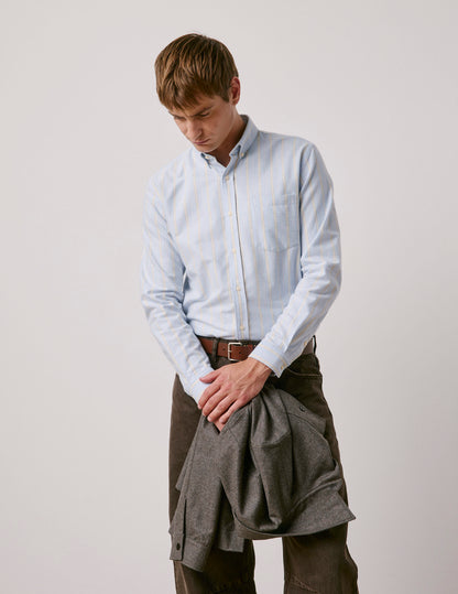 Yellow striped Gabriel shirt