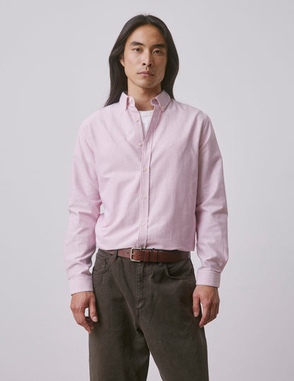 Red striped Gaspard shirt