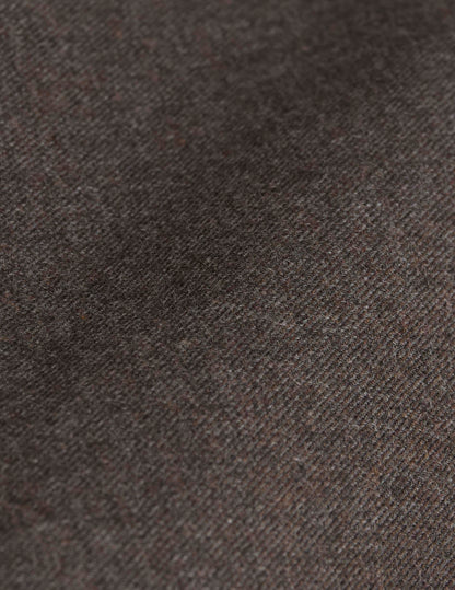 Brown flannel Gaspard shirt