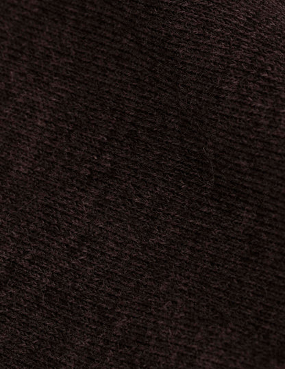 Brown merino wool Giovani sweater