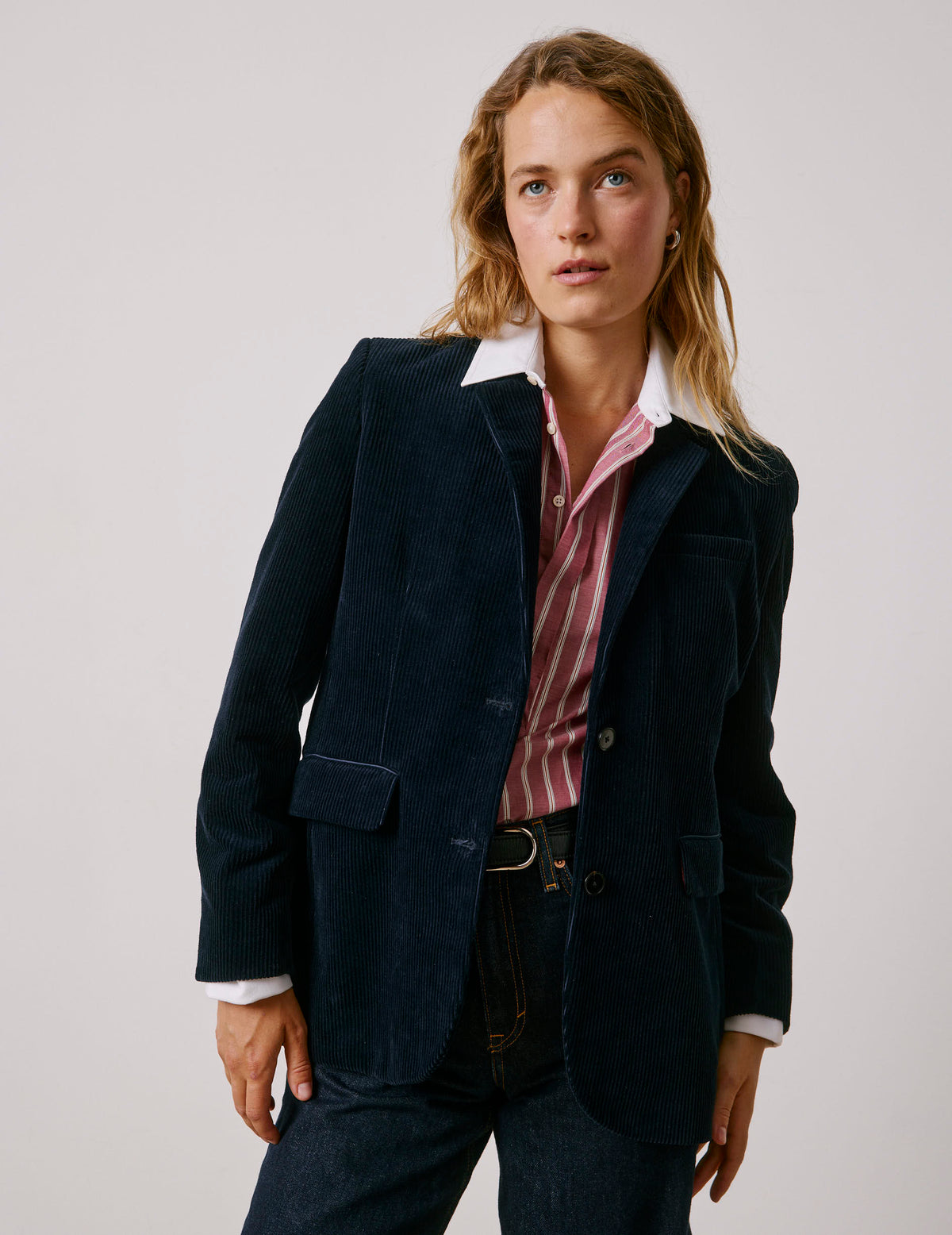 Navy corduroy Glory blazer