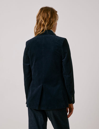 Navy corduroy Glory blazer