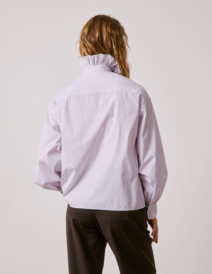 Pink striped Greta shirt