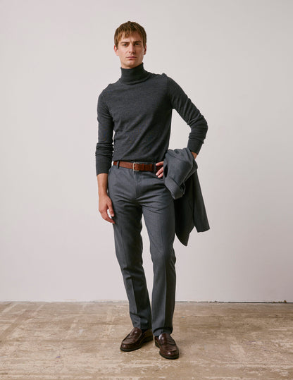 Greyson suit pants in grey flannel
