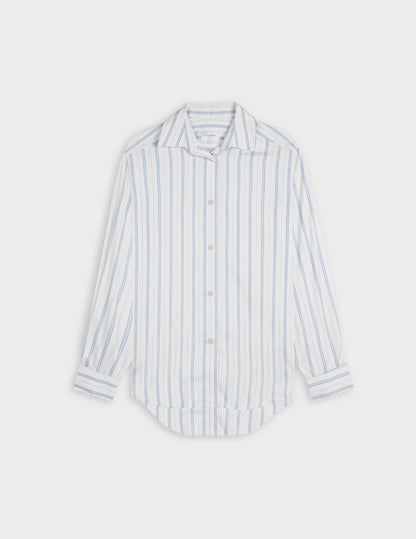 Light blue striped Hannah shirt
