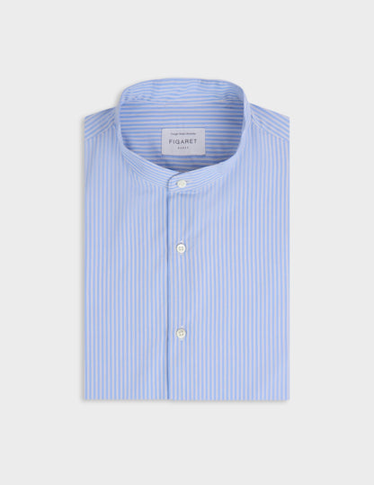 Blue striped Herwin shirt