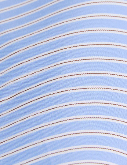 Blue striped Herwin shirt