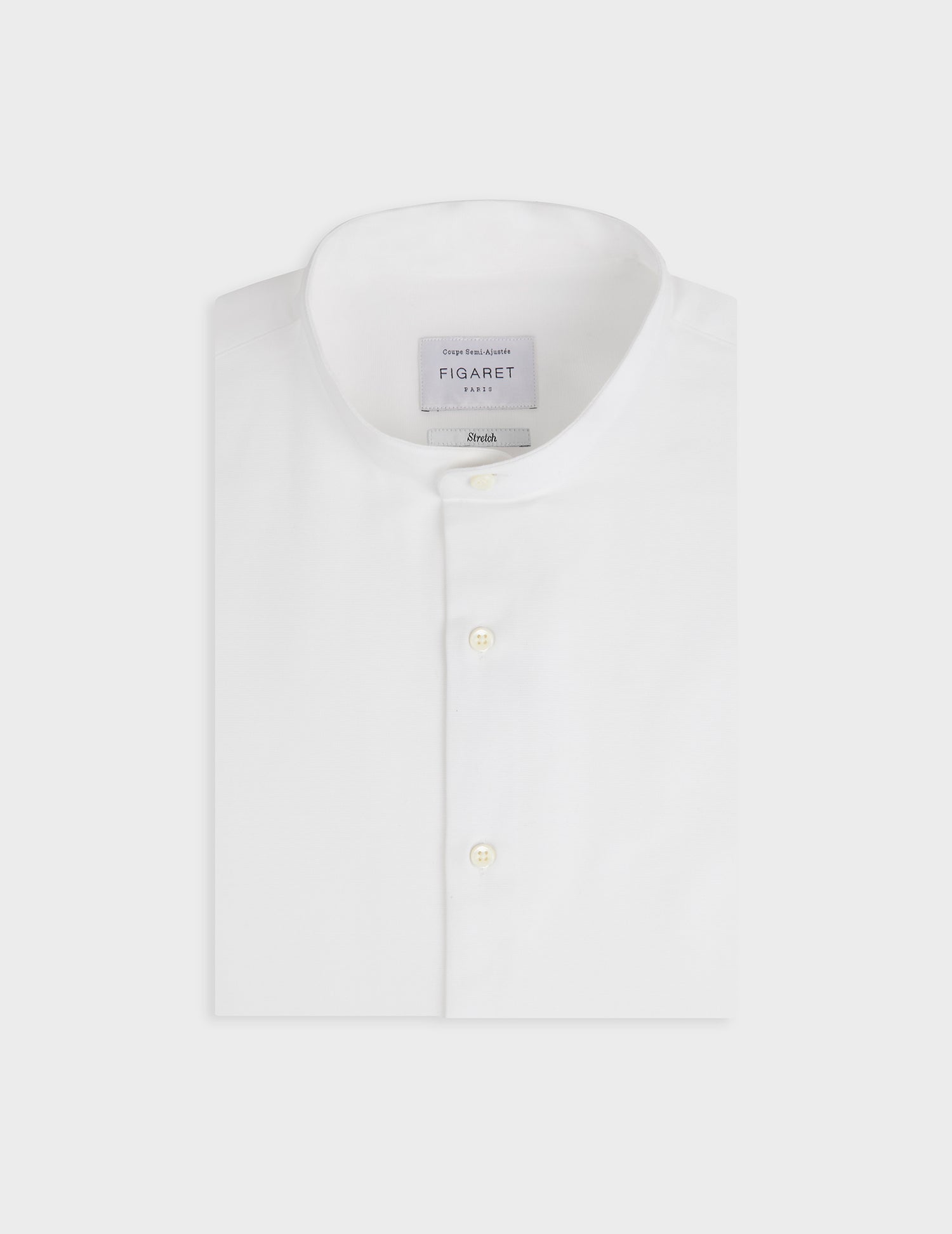 White Herwin shirt - Ottoman - Officer Collar#5
