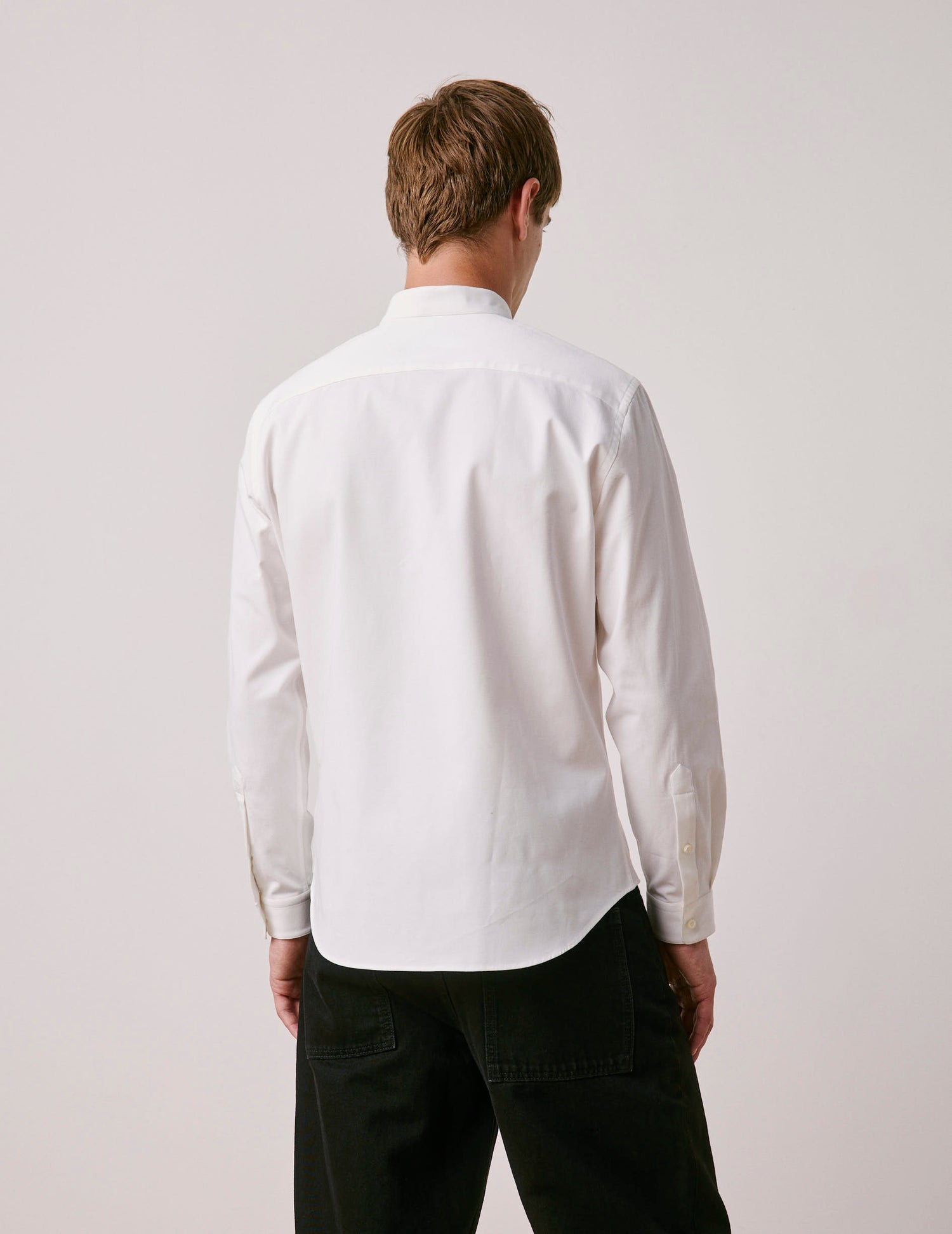 White Herwin shirt - Ottoman - Officer Collar#3
