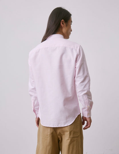 Chemise Herwin rayée rose