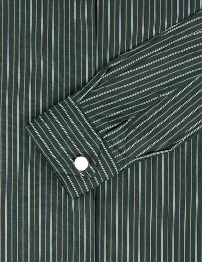 Green striped lyocell Innaée shirt