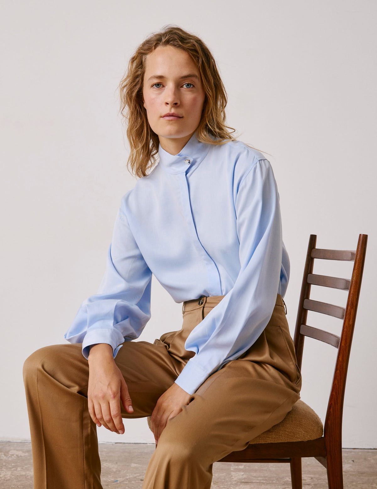 Light blue lyocell Innaée shirt