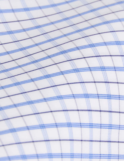 Classic blue striped shirt