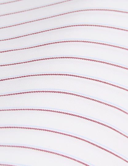 Classic red striped shirt