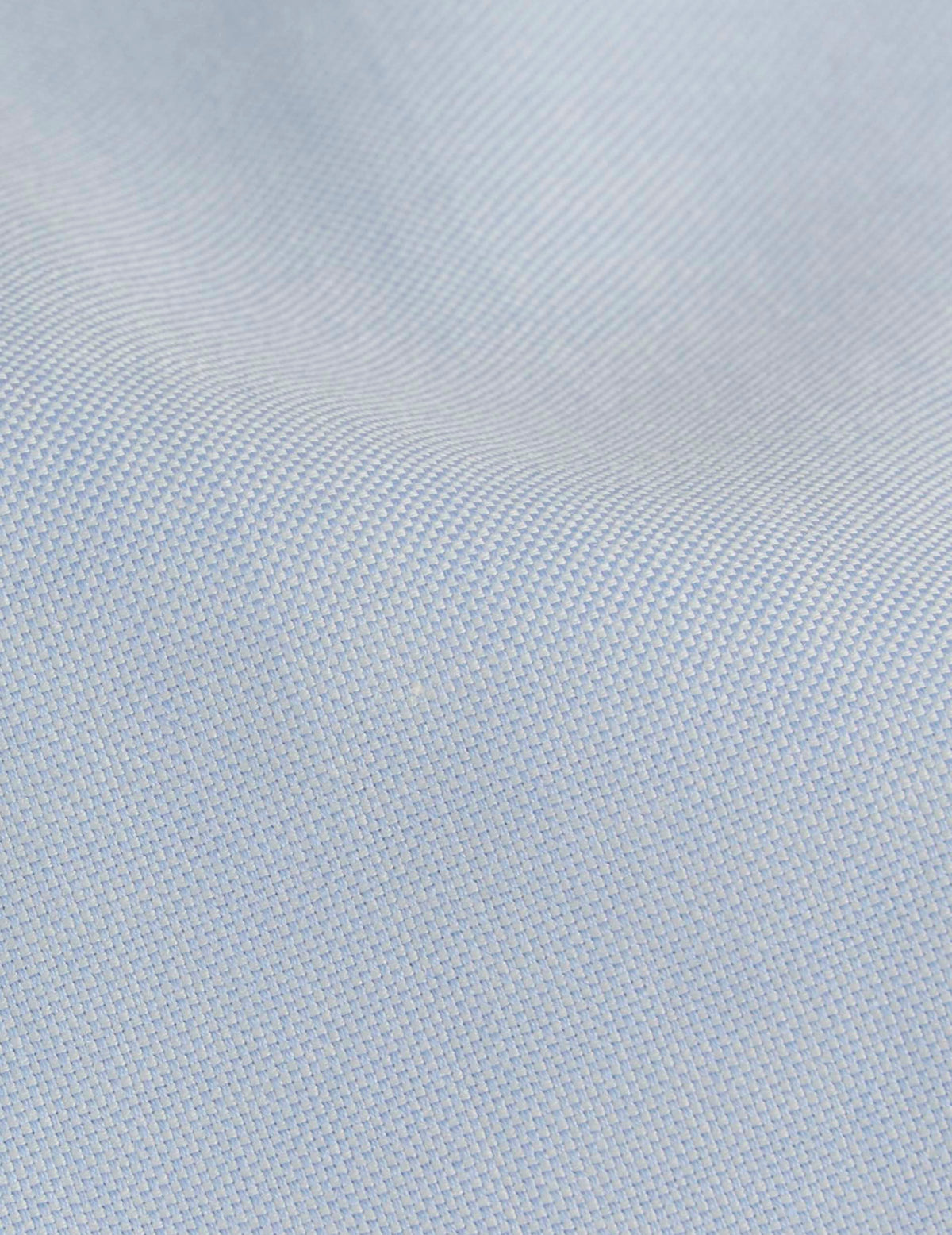 Semi-fitted light blue wool and cashmere shirt - Wool - Italian Collar