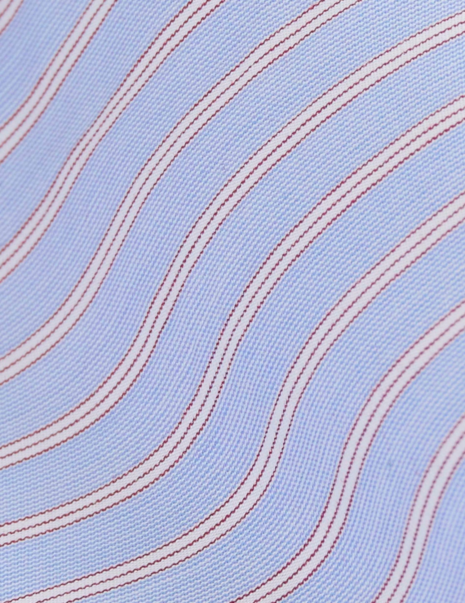 Unisex red striped “Je t’aime” shirt - Poplin - Figaret Collar#9